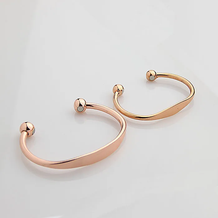 One Pair Magnetic Pure Copper Torque Bracelet Bangle Pain Relief Bio One Pair Magnetic Pure Copper Torque Bracelet Bangle Pain Relief Bio Healing Arthritis For Lover B58 On Aliexpress Alibaba Group