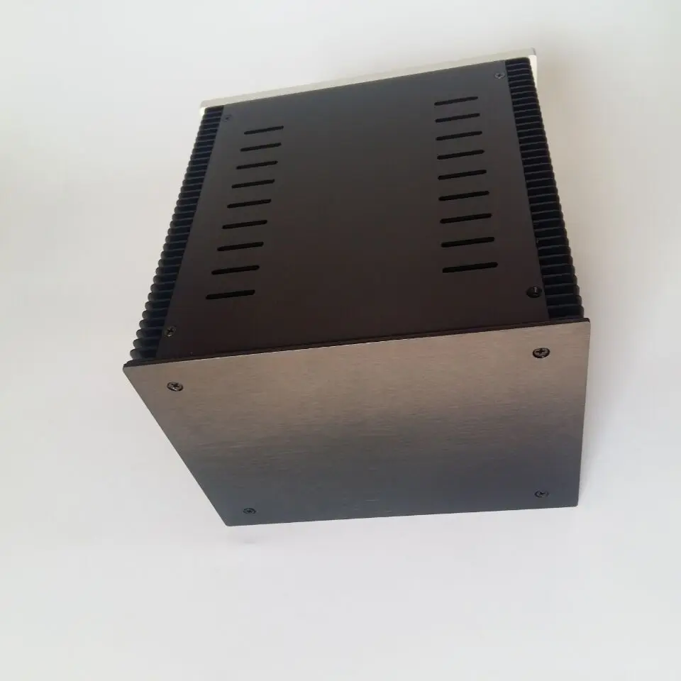 2515 Full Aluminum Preamplifier enclosure//amplifier chassis BOX with heatsink