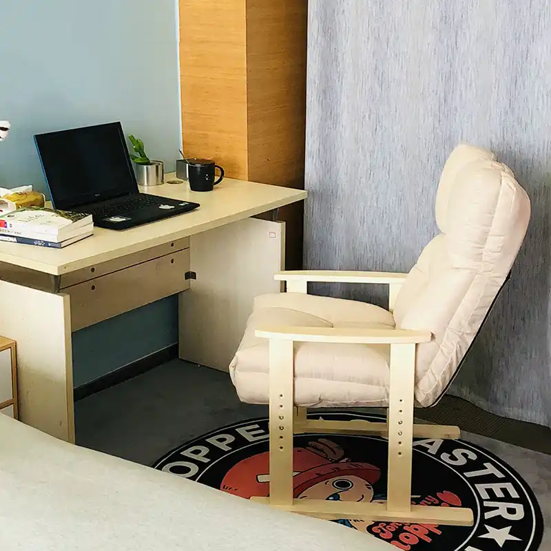 Computer Sofa Home Lazy Computer Chair Reclining Study Office Sedentary Seat Wooden Frame Recreatio Game Seat Cozy Lounge Chair Office Chairs Aliexpress