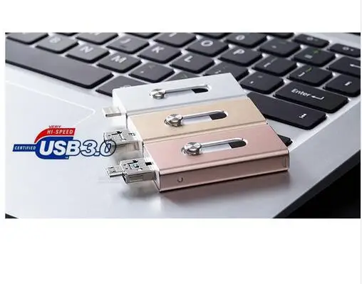 Новый Usb 3.0 Flash Drive Для iPhone 7/6/6 s Plus/5S/5/5c Ручка диск HD Memory Stick Micro Mobile OTG Pendrive 8/16/32/64 ГБ