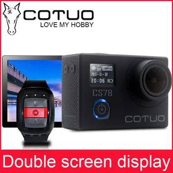 

COTUO CS78 Action Camera 30m waterproof 2.0' LCD Screen 1080p 30fps 16MP WIFI Remote Mini Sport Camera go Extreme pro Cam 4000