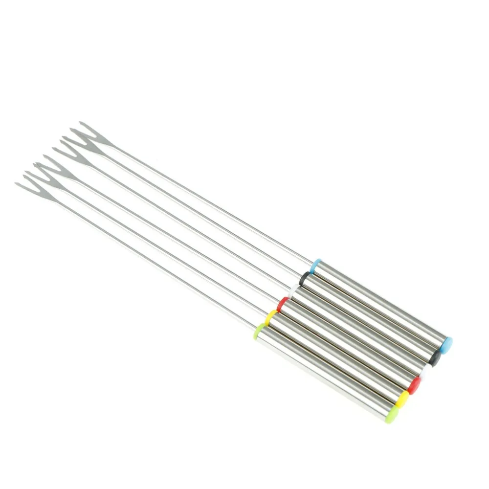 6pcs-set-Stainless-Steel-Chocolate-Fork-Cheese-Fruit-Dessert-Fork-Hot-Pot-Forks-Fondue-Melting-Skewer (4)