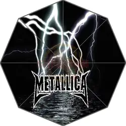 Новая горячая Распродажа пользовательские музыкальная группа Metallica Взрослых Универсальный Дизайн Мода Складной Зонтик Хороший Подарок