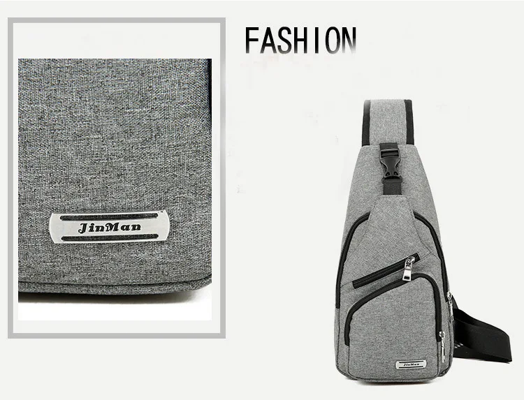 Men Women Cross Chest shoulder bag Unisex 2019 Casual Waterproof Functional Fanny Waist Bag