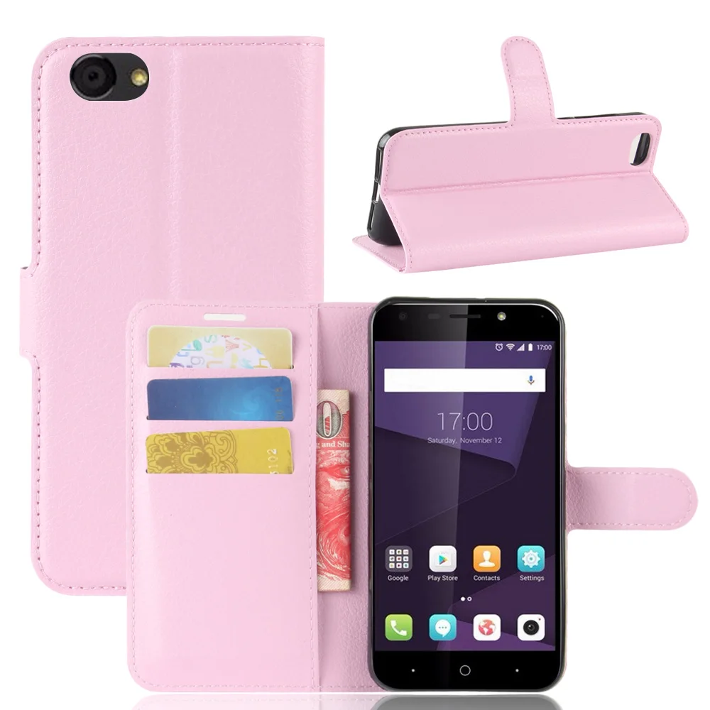 Роскошный флип чехол из искусственной кожи MicroData для zte Blade A6 Lite A 6 A0622 кожаный