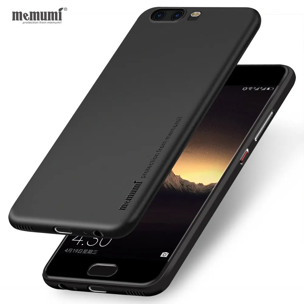 Тонкий чехол memumi 0 3 мм для Huawei P10/P10plus с защитой от отпечатков пальцев P10plus задняя