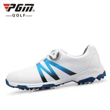 Pgm/обувь для гольфа; нескользящие мужские кроссовки; водонепроницаемые дышащие кроссовки; спортивная обувь с винтовым фиксатором; D0469