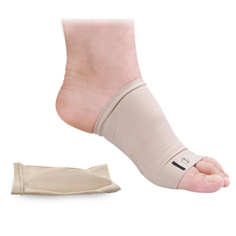 

3Pairs Soft Comfortable Arch Support Sleeve Cushion Foot Pain Relaxing Orthotic Heel Insole Pads Flatfeet Orthopedic Foot Pad