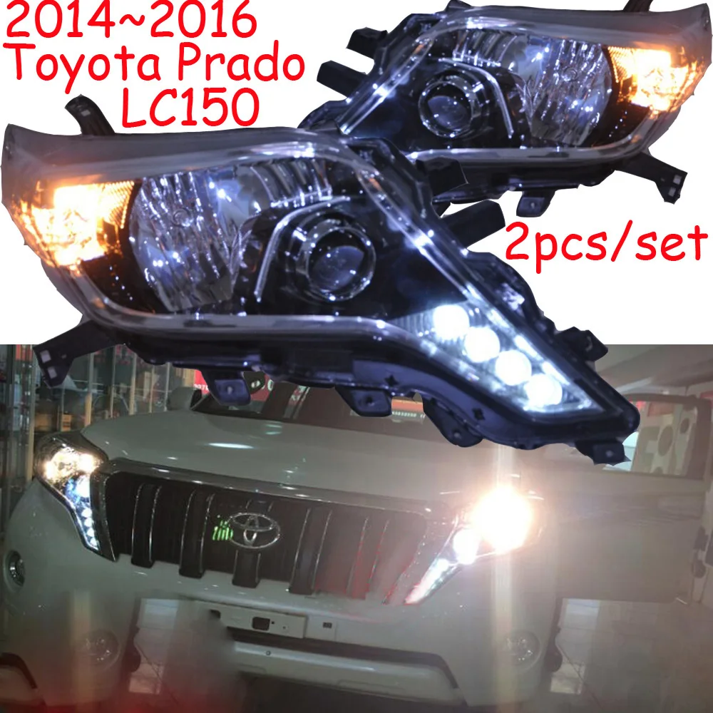 2 шт. Prado FJ150 LC150 2700 4000 головной светильник передний светильник s для FJ150 Головной фонарь~ лет, cruiser головной светильник автомобильные аксессуары