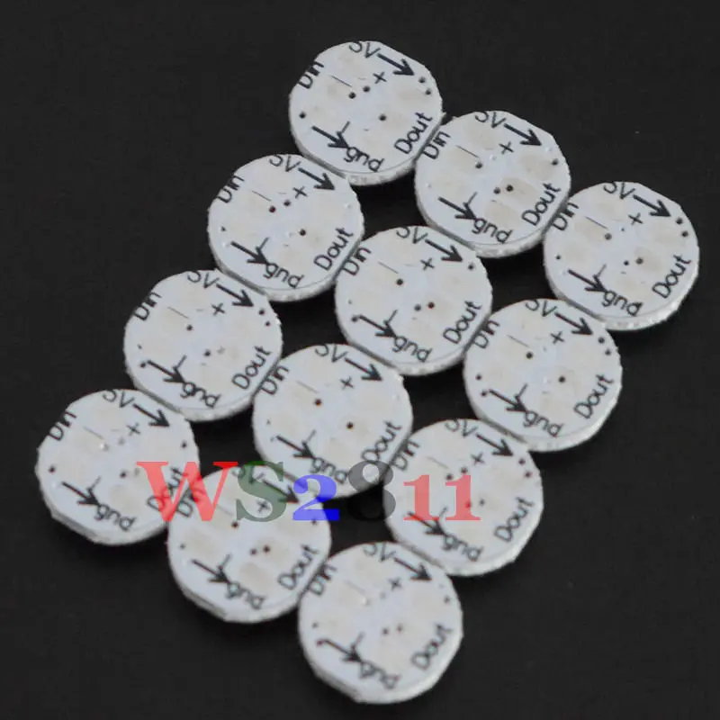 1000 шт. 4 контактный WS2812B WS2812 SK6812 светодиодный (chips On Board) Радиатор 5V 5050 RGB WS2811 IC
