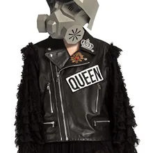 Бумажная маска 3d Мода BIO-WARRIORS костюм Косплей DIY Бумага Ремесло Маска модели Рождество Хэллоуин выпускной вечер вечерние подарки