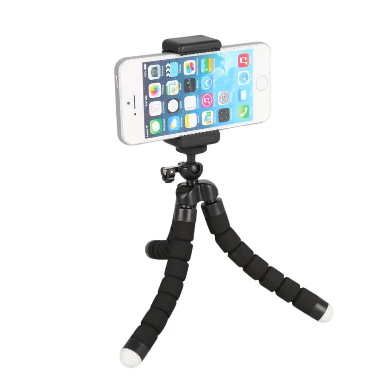 Регулируемая Удаленная камера Bluetooth подставка держатель с универсальным зажимом для iPhone Android телефон экшн-камера Sports для GoPro