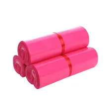 50Pcs 새로운 택배 가방 서리로 덥은 핑크 28*42 저장 가방 방수 가방 매트 소재 봉투 우편물 우편 우편 봉투 가방