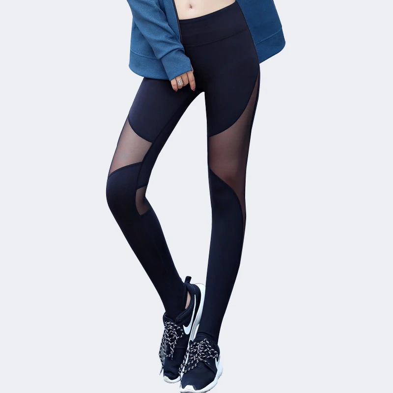 SALSPOR Модные женские Лоскутные штаны для йоги с высокой талией, пуш-ап, спортивная одежда для бега, дышащие леггинсы для фитнеса Mujer