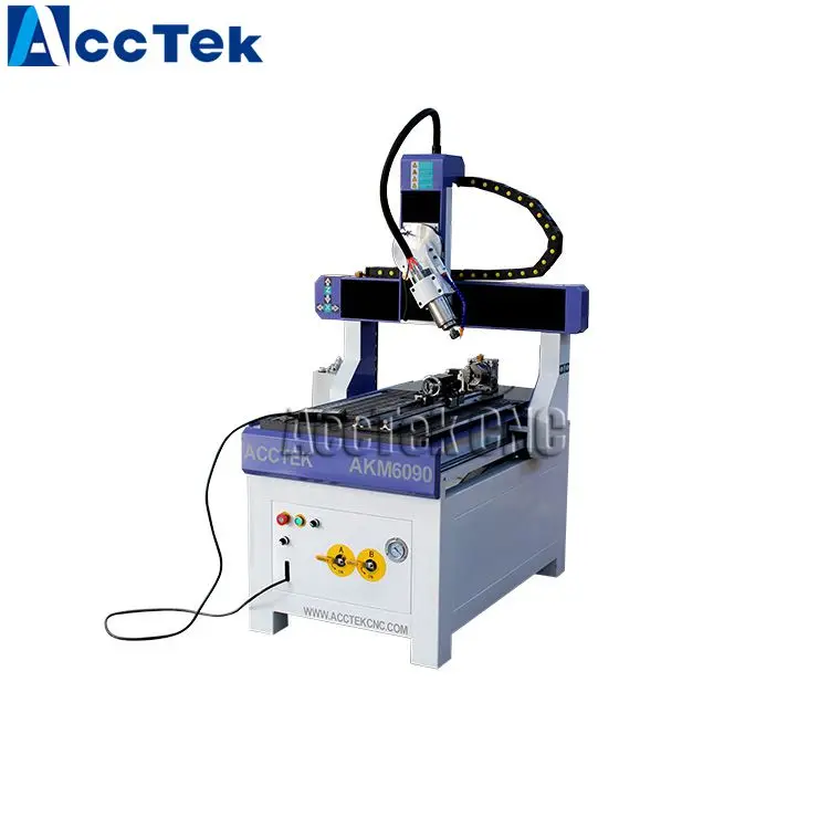4 axis cnc 3d wood cutting mini machine 6090 metal router | Инструменты