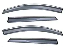 For Hyundai Tucson 2016 2017 Car Accessories Window Visor Sun Rain Wind Deflector Awning Shield Vent Guard Shade Cover Trim 4Pcs For Hyundai Tucson 2016 2017 Car Accessories Window Visor Sun Rain Wind Deflector Awning Shield Vent Guard Shade Cover Trim 4Pcs