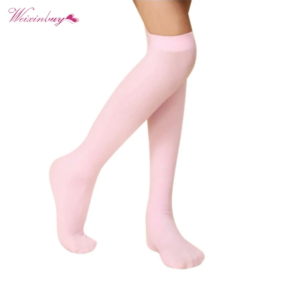 

baby girl Stocking Children Cotton Piled Stockings Candy Color Ballet Stocking
