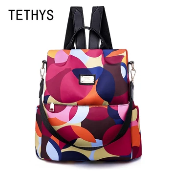 

TETHYS Women Backpak Waterpoof Bags Designer Backpacks Women High Quality Backpacks Bag for School Teenagers Girls Mochila Mujer
