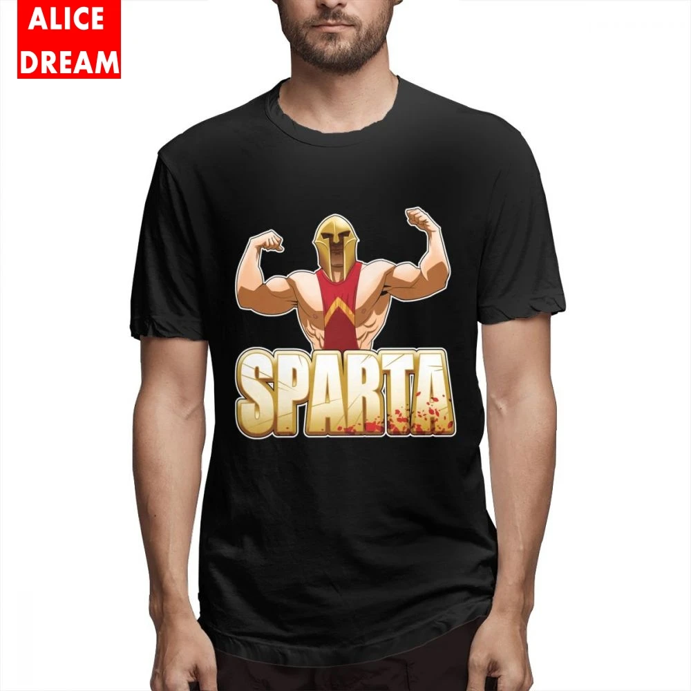 Для мужчин Molon Labe Spartan Tees троянский шлем лаурса Спарта Новое поступление Homme