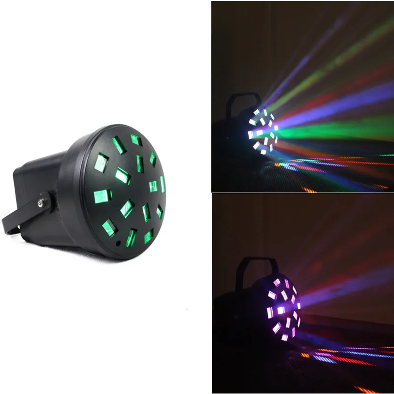 

Disco Light Stage Lights 3pcs Patter DJ Party Club Garden Light Music Party Christmas Projector Disco Dj Bar Ball Shows Light