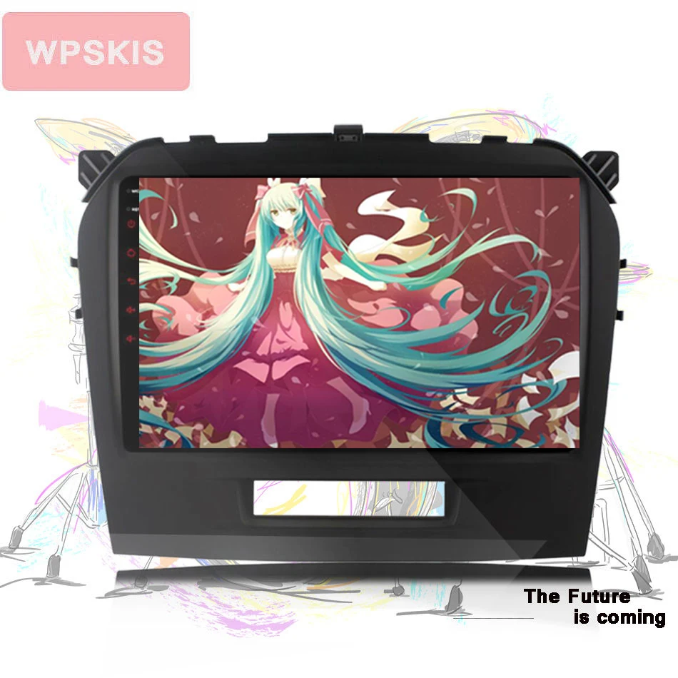 

HD 1024*600 IPS capacitive screen octa core android 9.0 Autoradio stereo media unit pc tape gps for Suzuki vitara 2015+ CarPlay