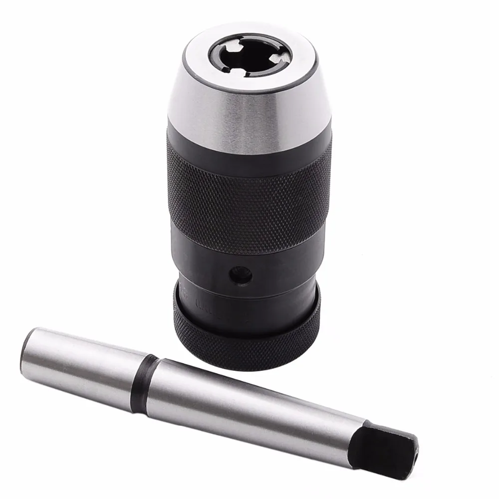 

#4 MTA4 MTB4 MT3 MT2 Automatic Locking Chuck 1-16mm B18 and Tapered Rod MT4 Machining Center Drilling Machine