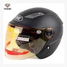 Motorcycle helmet ABS YOHE Motorcross Moto Racing Helmets summer half face Motorbike electric bicycle helmets YH-837