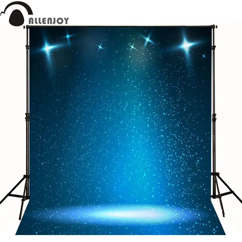 Allenjoy photographic background Stage spotlights blue sky photo backdrops for sale fabric vinyl