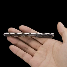 NITECORE NTP10 титановая тактическая ручка Hallow Carve Body tungsten steel конический наконечник из матового алюминия сплав самообороны