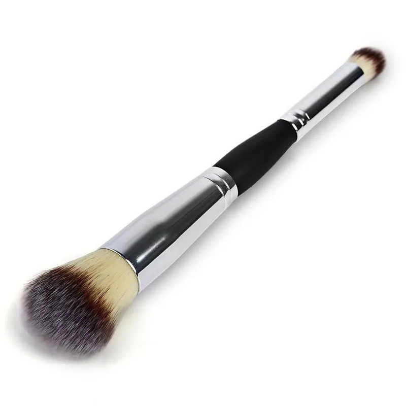 

1PC Double Head Professional Multifunction Cosmetics Elegant Bleached Eyeshadow Facial Foundation Blush Makeup Brushes Tools