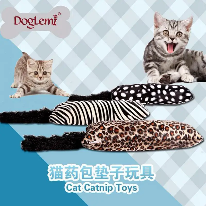 

[MPK Store] Catnip Bolster for Cats Kitten Toy Fun Cat Toy with Mint Catnip Pillow