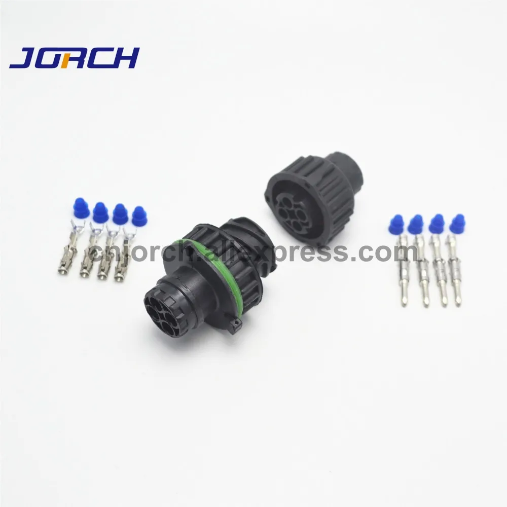 1-967325-1 5 conjuntos tyco 4pin redondo howo