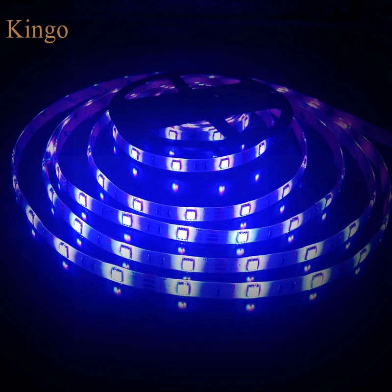 СВЕТОДИОДНАЯ лента SMD 5050 хорошего качества 30 светодиодов/м водонепроницаемая 12 В