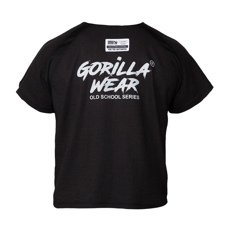 

Gorilla Wear T-Shirt Mens 2019 New Summer Breathable T shirt Short Sleeved Men Tshirts Gyms Fitness Bodybuilding Brand Clothing