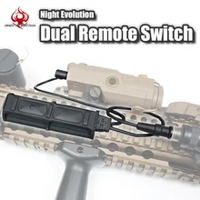 Night Evolution Airsoft PEQ оружие компактный штатив для освещения для двойной дистанционный переключатель фонарик для тактического пистолета аксессуары NE07011