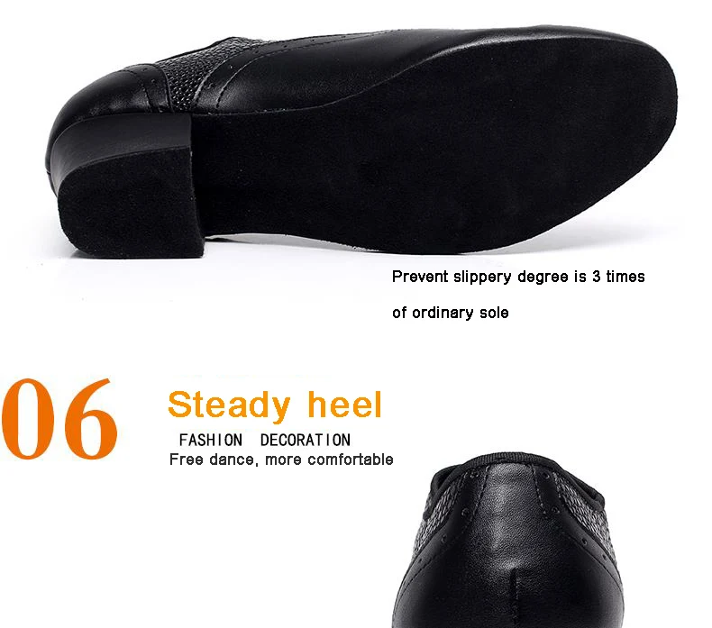 20161227_181004_053Standard Dance Shoes Brand Men Modern Genuine Leather Latin shoes Adult Wear-resisting Non-slip Snakeskin Dancing Sneakers 9019