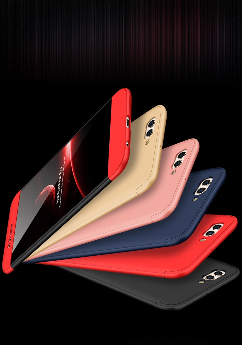 DATTAP Fashion Phone Cases for Huawei Nova 2 Case 360 Full Protective Case Hard PC Armor Back Cover for Huawei Nova 2 Plus Case (12)