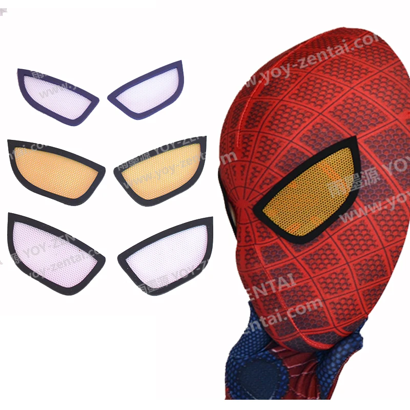 

High Quality No Shape Change Amazing Spiderman Lenses Rubber Spiderman Lens No Fog Spiderman Eyes#2