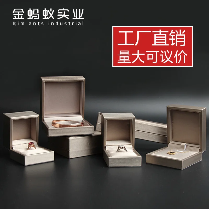 

2019 Special Offer Time-limited Caixa Organizadora Free Shipping Pu , Ring Necklace Wholesale Customization Jewelry Boxes