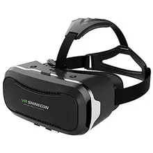2018 Google cardboard VR BOX VR shinecon ii 2.0 Pro Leather Virtual Reality 3D Glasses VR Headset movie + Original Control Game