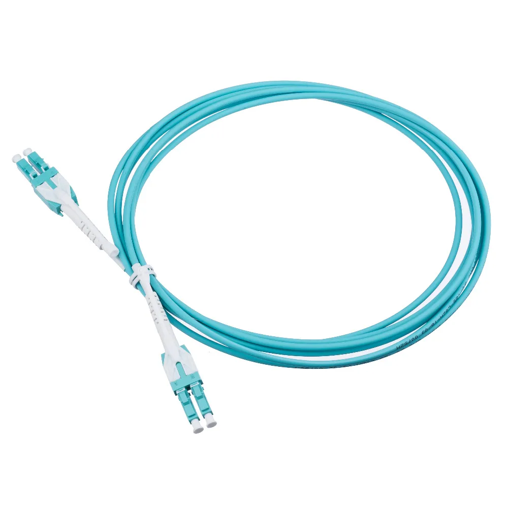 3Meters LC to LC Fiber Optic Cable 10G MultiMode Duplex Patch Cord OM3