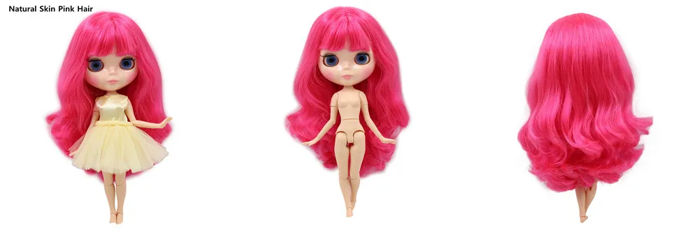 Blyth 1/6 кукла Обнаженная тела 30 см игрушки BJD разных типов кожи загар с макияжем DIY модные куклы подарок для девочки