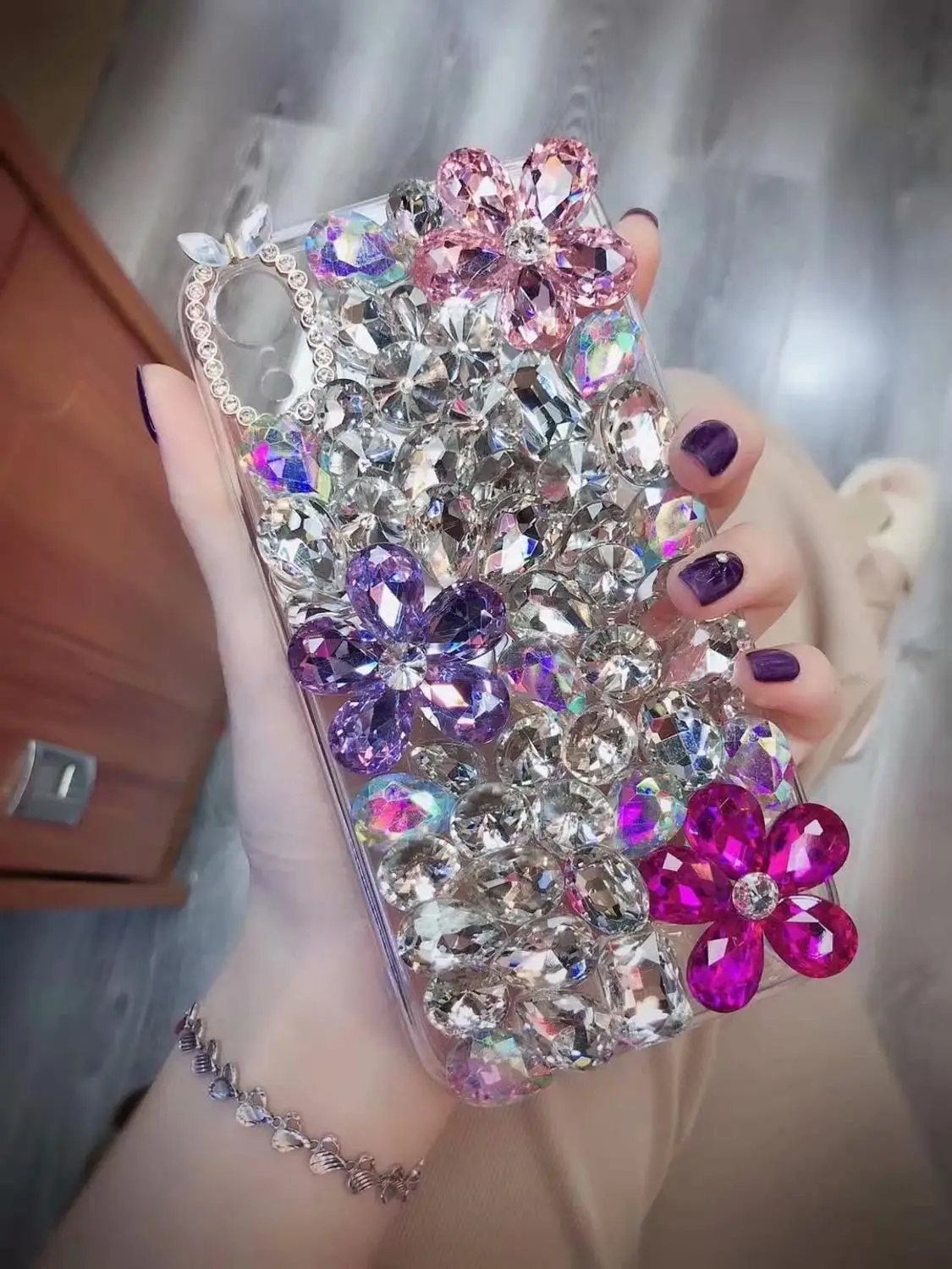 

XINGDUO phone case for Samsung galaxy A90 A70 A50 A40 A30 A10 M10 M20 M30 S8 S9 S10 Plus Bling Crystal diamond case
