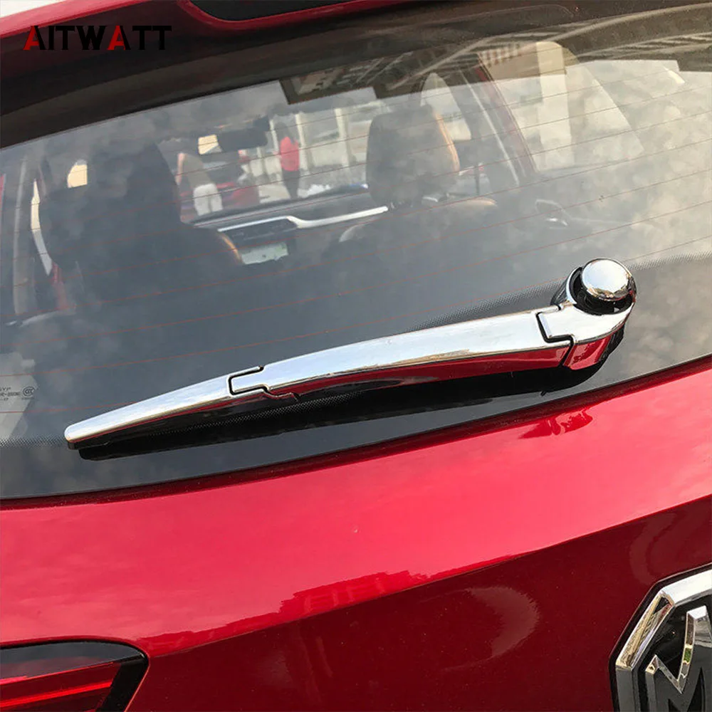 Для MG ZS 2018 Автомобильная ABS хромированная накладка на заднее окно стекло