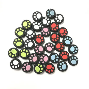 

10 catmark footmark colorful NS Silicone Cap Thumb Stick Joystick Rubber Cover For Nintendo Nintend Switch Controller NS Joy-con