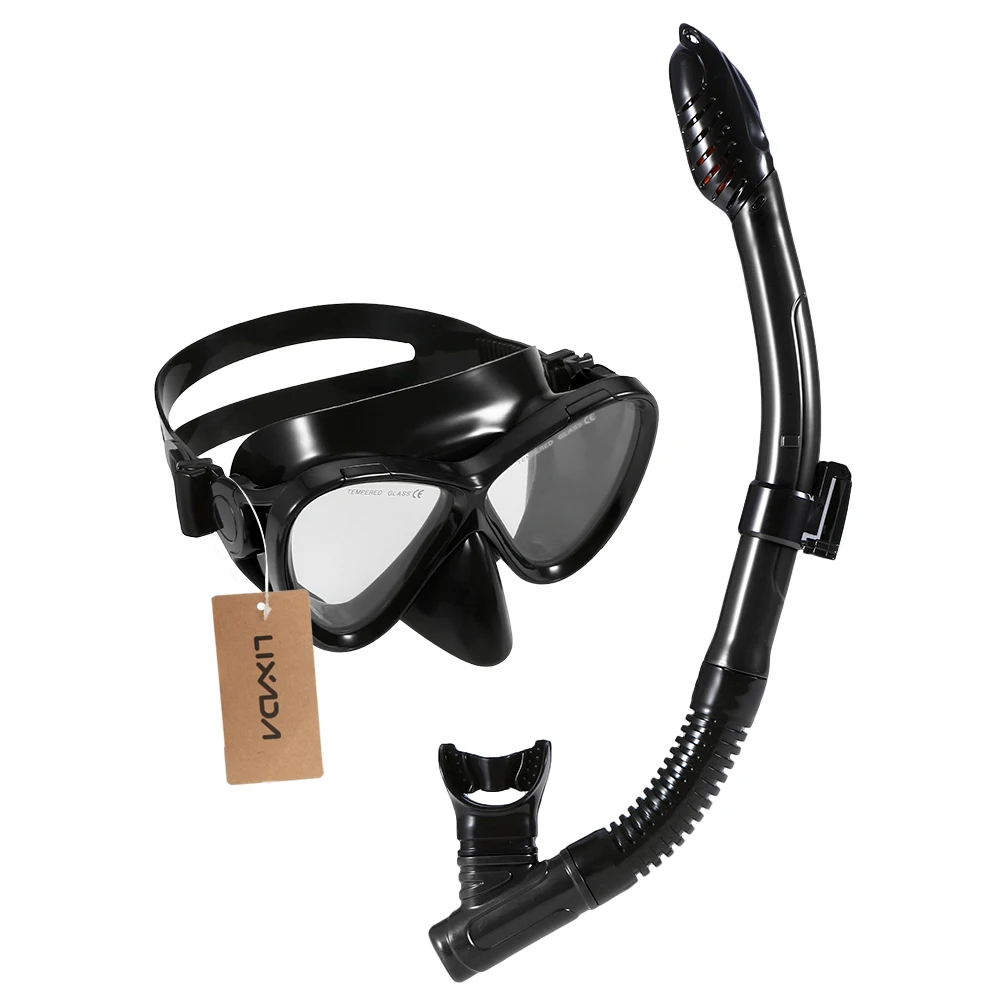 Lixada Маска Для Сноркелинга, детская маска для подводного плавания, набор для подводного плавания, маска для подводного плавания, очки для