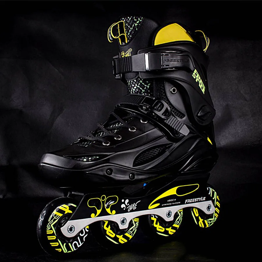 Japy Skate Original Freestyle M3 Professional Slalom Inline Skates Adult Roller Skating Shoe Sliding Free Skating Patines Adulto adult roller skates