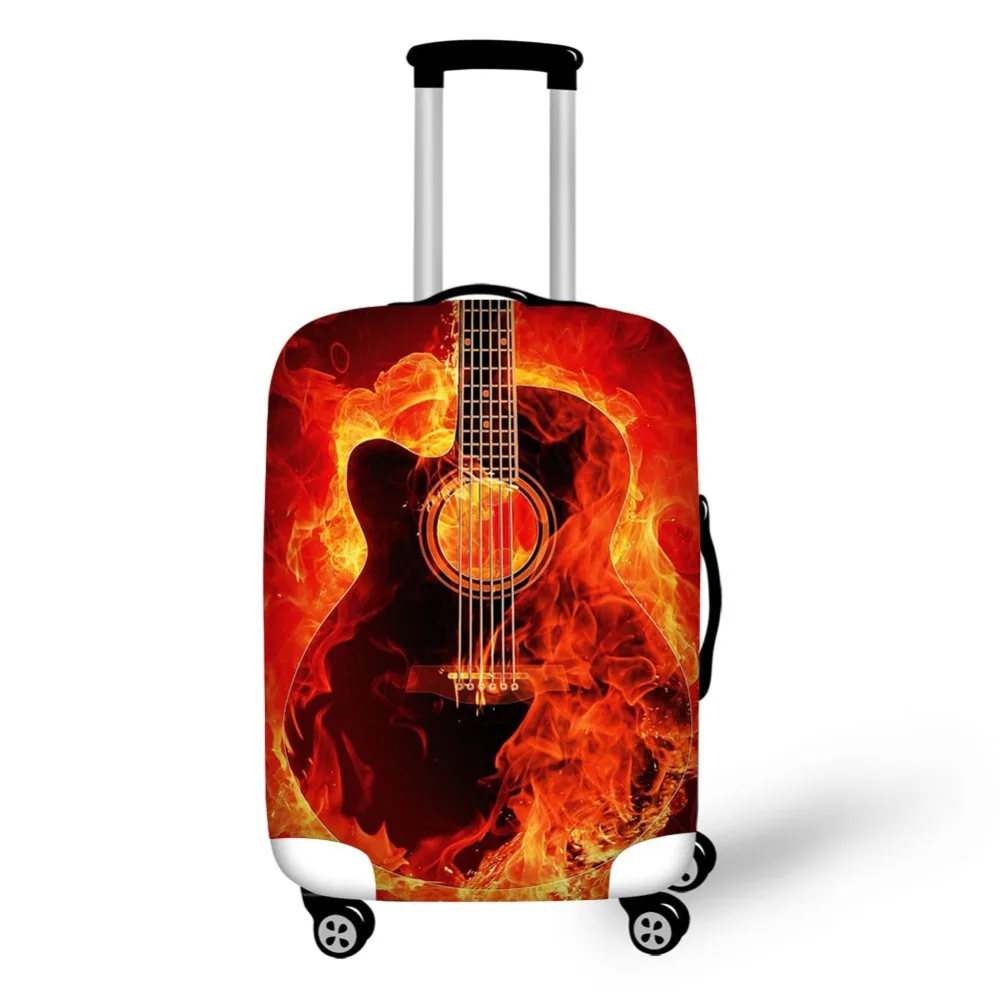 Travel Accessories Suitcase Protective Covers 18-32 Inch Elastic Luggage Dust Cover Case Stretchable Music Violin Guitar