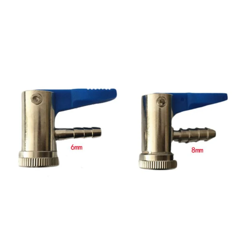 

2019 6mm 8mm Car Auto Moto Tire Valve Inflator Chuck Pure Copper Chuck Type Inflator American Mouth Pneumatic Pump Adapter
