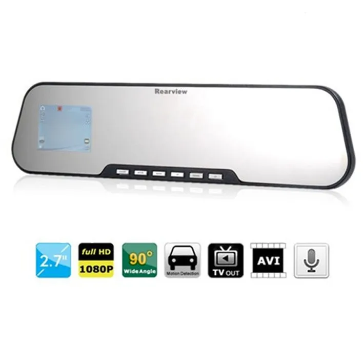 HD-1080P-Car-Camera-Lens-Car-DVR-Video-Recorder-Dashboard-Rearview-Mirror-DV200 (1)